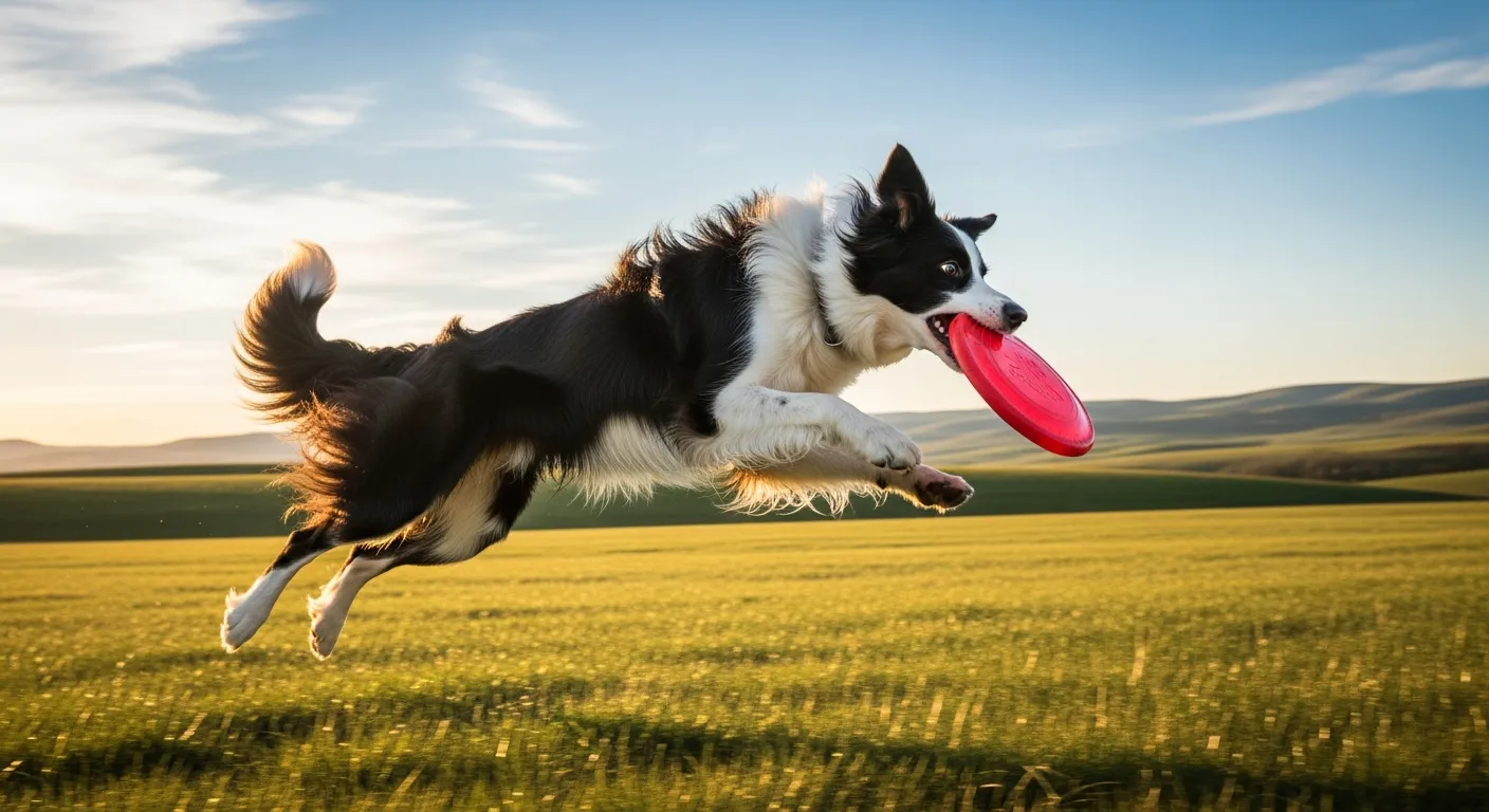 Confident dog enjoying off-leash freedom after professional training